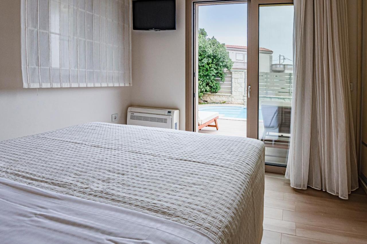 Superior Villa Marina Mare Sauna Hammam Nea Kydonia  Exterior photo