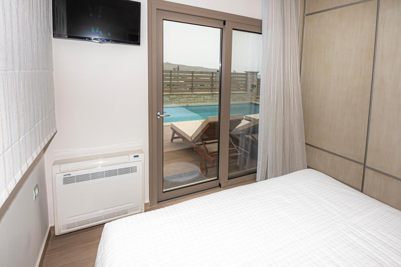 Superior Villa Marina Mare Sauna Hammam Nea Kydonia  Exterior photo