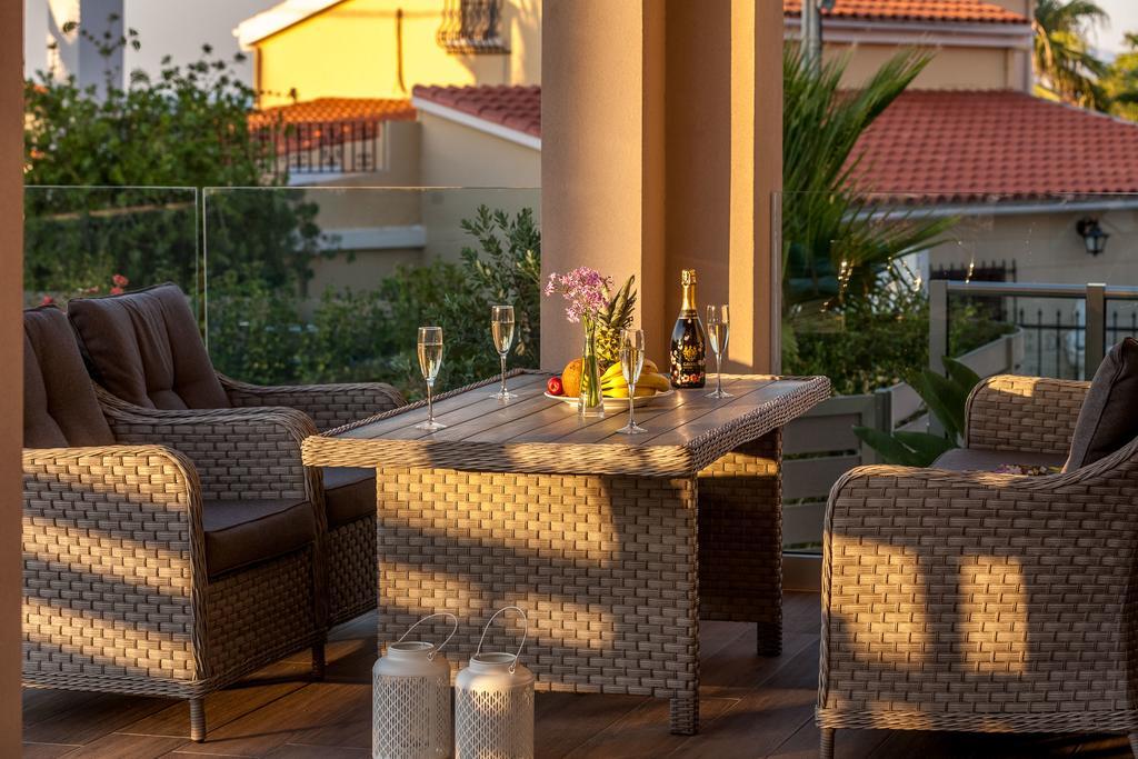 Superior Villa Marina Mare Sauna Hammam Nea Kydonia  Exterior photo