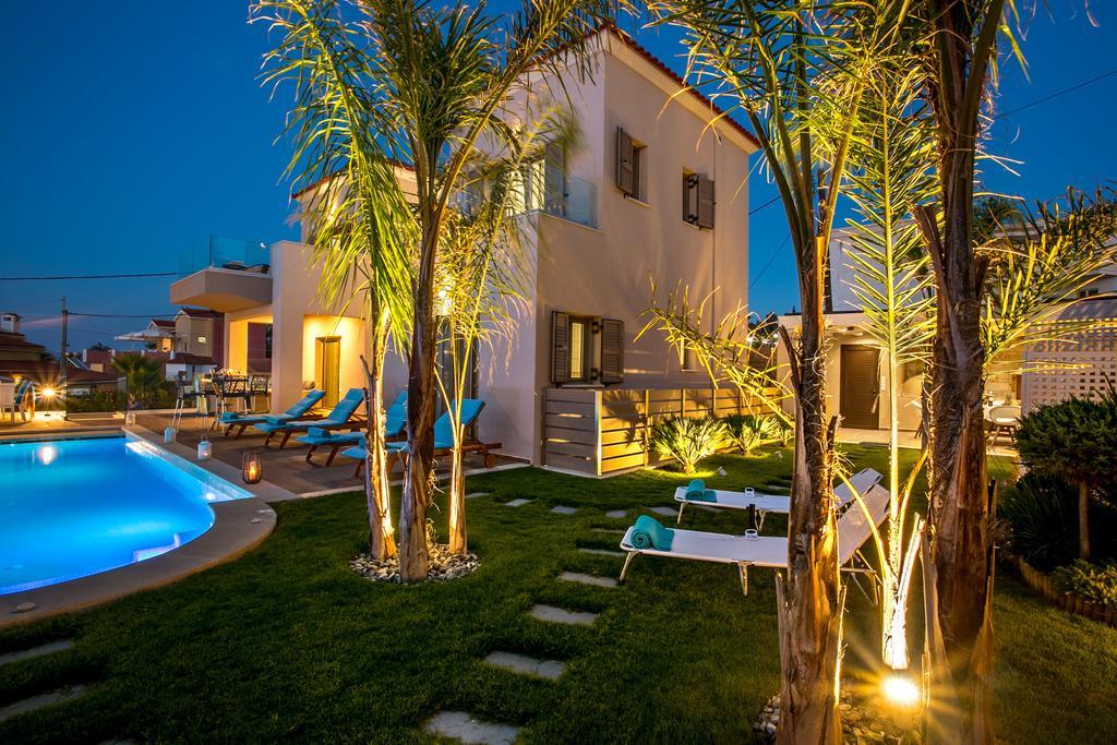Superior Villa Marina Mare Sauna Hammam Nea Kydonia  Exterior photo